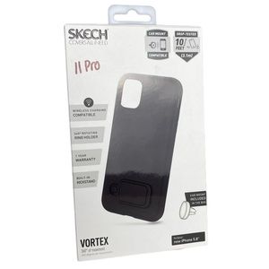 NIB Skech iPhone 11 Pro Hard Vortex Phone Case Kickstand Ring Holder Car Mount